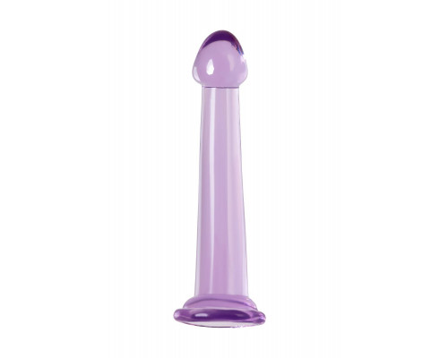 Заказать Фиолетовый фаллоимитатор Jelly Dildo M - 18 см.