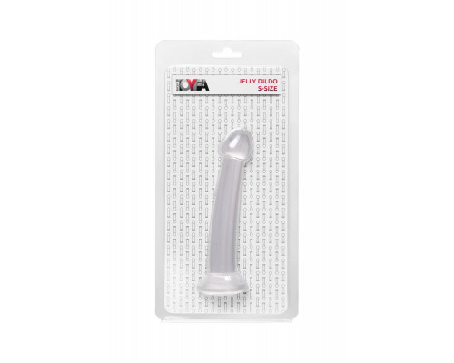 Заказать Прозрачный фаллоимитатор Jelly Dildo S - 15,5 см.