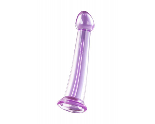 Заказать Фиолетовый фаллоимитатор Jelly Dildo M - 18 см.