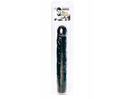 Заказать Чёрный фаллоимитатор BIG BONANZA 13 BLACK BUTT PLUG - 33 см.