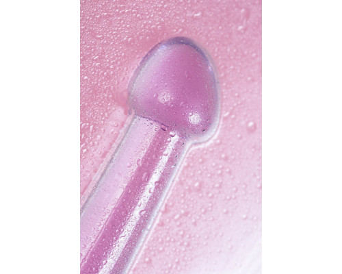 Заказать Фиолетовый фаллоимитатор Jelly Dildo M - 18 см.