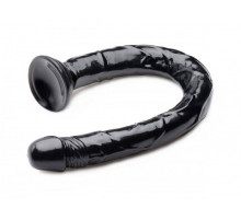 Черный анальный фаллоимитатор Hosed Realistic Anal Dildo - 50,8 см.
