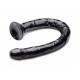 Заказать Черный анальный фаллоимитатор Hosed Realistic Anal Dildo - 50,8 см.