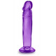 Заказать Фиолетовый анальный фаллоимитатор Sweet N Small 6 Inch Dildo With Suction Cup - 16,5 см.