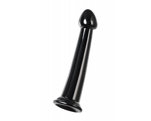 Заказать Черный фаллоимитатор Jelly Dildo M - 18 см.