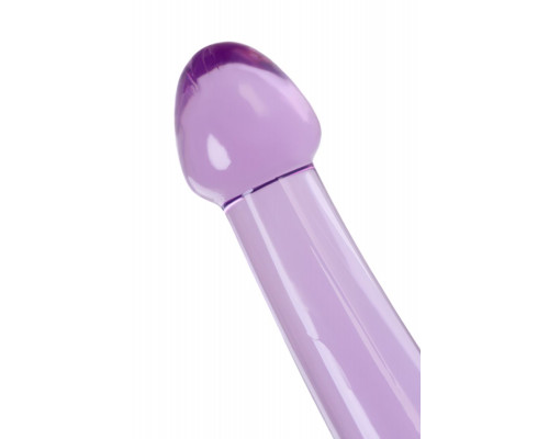 Заказать Фиолетовый фаллоимитатор Jelly Dildo M - 18 см.