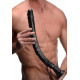 Заказать Черный анальный фаллоимитатор Hosed Realistic Anal Dildo - 50,8 см.