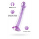 Заказать Фиолетовый фаллоимитатор Jelly Dildo M - 18 см.