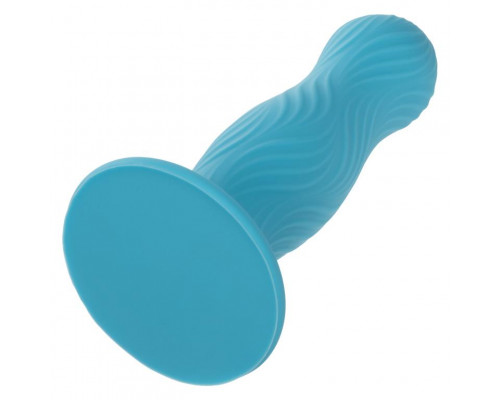 Заказать Голубой фаллоимитатор из жидкого силикона Swell - 12,7 см.