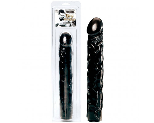 Заказать Чёрный фаллоимитатор BIG BONANZA 13 BLACK BUTT PLUG - 33 см.