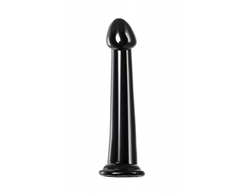 Заказать Черный фаллоимитатор Jelly Dildo M - 18 см.