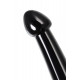 Заказать Черный фаллоимитатор Jelly Dildo M - 18 см.