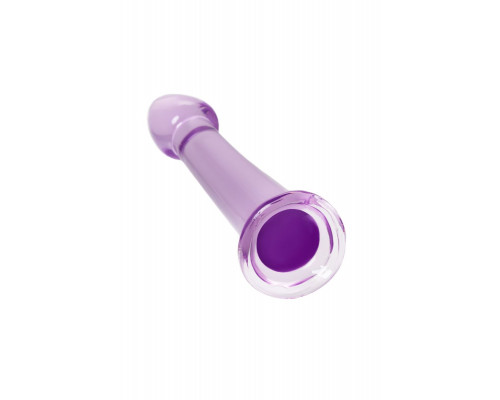 Заказать Фиолетовый фаллоимитатор Jelly Dildo M - 18 см.