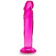 Заказать Розовый анальный фаллоимитатор Sweet N Small 6 Inch Dildo With Suction Cup - 16,5 см.