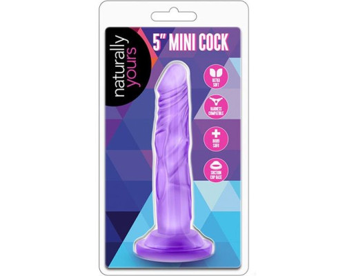 Заказать Фиолетовый фаллоимитатор 5 Inch Mini Cock - 14,6 см.