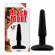 Заказать Черная анальная втулка Silicone Butt Plug 4  - 11 см.