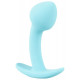Заказать Голубая анальная втулка Mini Butt Plug - 7,1 см.