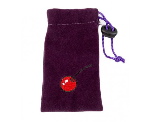 Заказать Маленькая розовая силиконовая пробка с розовым кристаллом - 7,5 см.