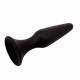 Заказать Черная анальная пробка L Silicone Plug - 12,8 см.