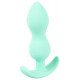 Заказать Аквамариновая анальная втулка Mini Butt Plug - 8,2 см.