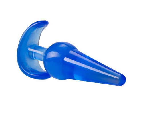 Заказать Синяя анальная пробка в форме якоря Large Anal Plug - 12,2 см.