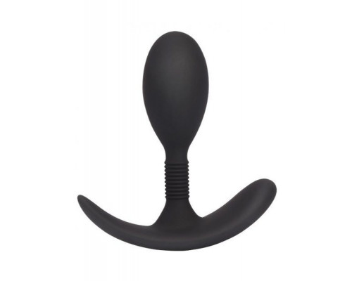 Заказать Черная анальная втулка Anal Play Plug S - 8,6 см.