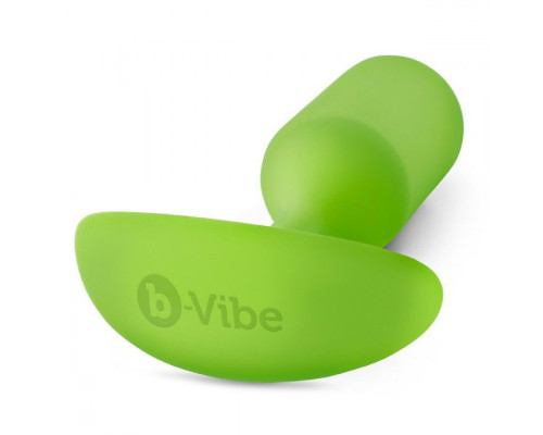 Заказать Лаймовая пробка для ношения B-vibe Snug Plug 3 - 12,7 см.