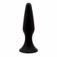 Заказать Черная анальная пробка L Silicone Plug - 12,8 см.