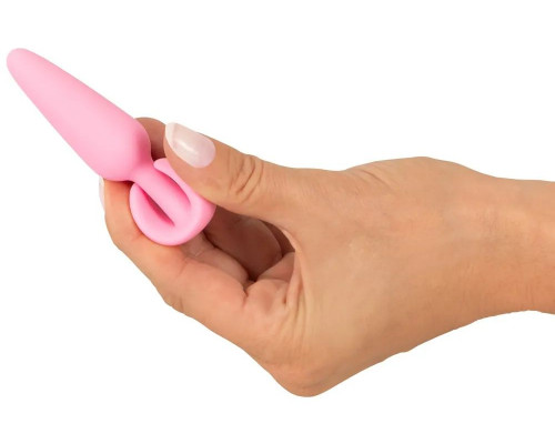 Заказать Розовая анальная втулка Mini Butt Plug - 8,4 см.