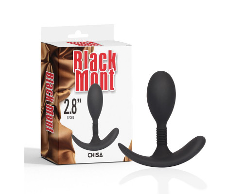 Заказать Черная анальная втулка Anal Play Plug S - 8,6 см.