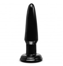 Черная малая анальная пробка Beginners Butt Plug - 10 см.