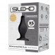 Заказать Черная анальная втулка SILEXD Plug Model 2 XS - 6,4 см.