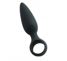 Чёрная анальная пробка Butt Plug - 10,8 см.