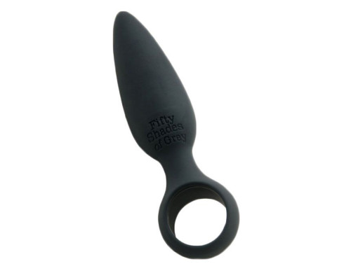 Заказать Чёрная анальная пробка Butt Plug - 10,8 см.