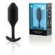 Заказать Чёрная пробка для ношения B-vibe Snug Plug 2 - 11,4 см.