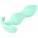 Заказать Аквамариновая анальная втулка Mini Butt Plug - 8,2 см.