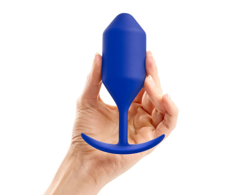 Заказать Синяя пробка для ношения Snug Plug 4 - 14,5 см.