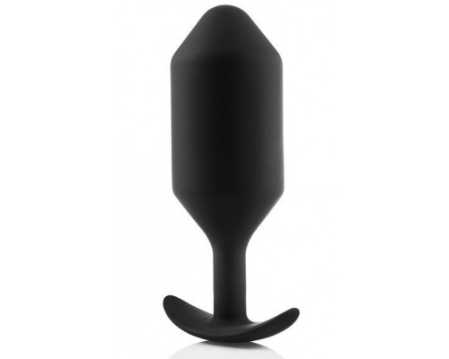 Заказать Черная анальная пробка для ношения B-vibe Snug Plug 6 - 17 см.