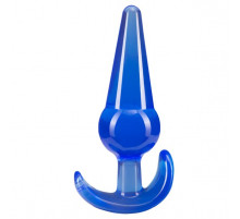 Синяя анальная пробка в форме якоря Large Anal Plug - 12,2 см.