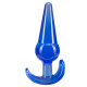 Заказать Синяя анальная пробка в форме якоря Large Anal Plug - 12,2 см.