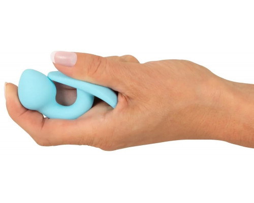 Заказать Голубая анальная втулка Mini Butt Plug - 7,1 см.