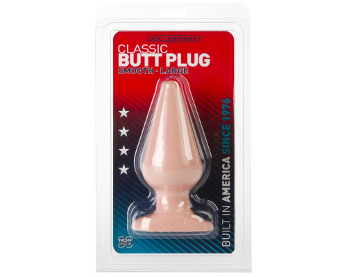 Заказать Анальная пробка телесного цвета Butt Plugs Smooth Classic Large - 14 см. Заказать Анальная пробка телесного цвета Butt Plugs Smooth Classic Large - 14 см.