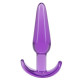 Заказать Фиолетовая анальная пробка в форме якоря Slim Anal Plug - 10,8 см.