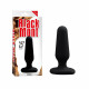 Заказать Черная анальная пробка S Silicone Plug - 7,3 см.