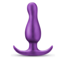 Фиолетовая анальная пробка The Quantum Plug - 8,9 см.