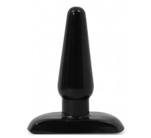 Черная анальная пробка Small Plug - 9 см.
