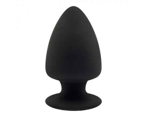 Заказать Черная анальная втулка SILEXD Plug Model 1 L - 13 см.