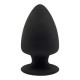 Заказать Черная анальная втулка SILEXD Plug Model 1 L - 13 см.