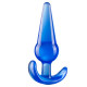 Заказать Синяя анальная пробка в форме якоря Large Anal Plug - 12,2 см.