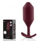 Заказать Бордовая пробка для ношения B-vibe Snug Plug 5 - 14 см.